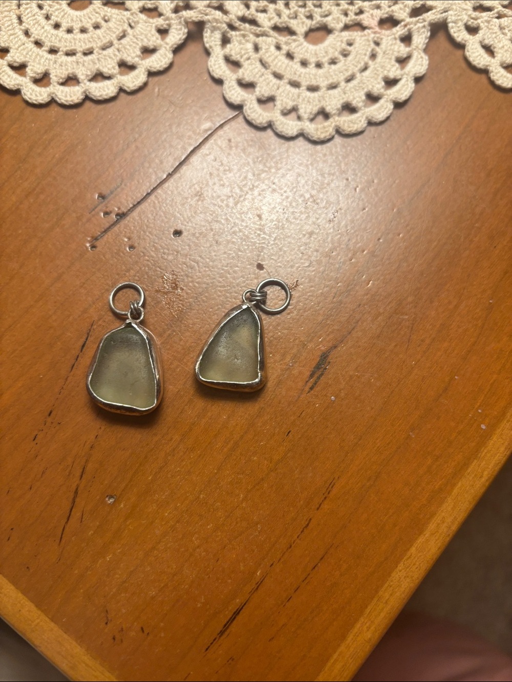 Sea Glass pendants - Picture 2 of 2